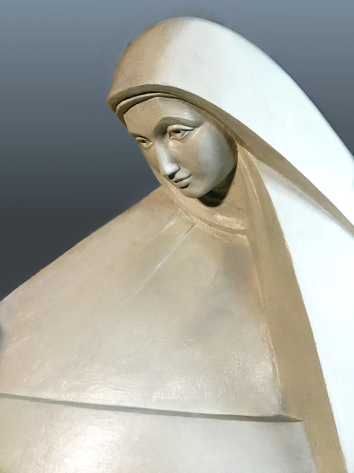 Image of KOBZAR’S PATRONAGE by Roman Kykta, size: 1200/800/300 мм, made of Concrete stained, Sculpture Exhibition Plastic Art medium, from Lviv Photo 1 of 3.