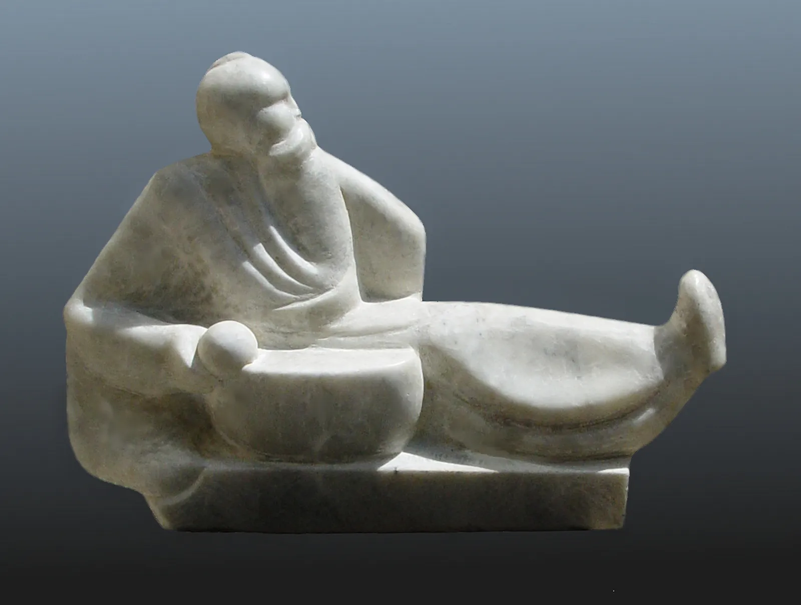 Image of DANCE by Roman Kykta, size: 350/220/120 мм, made of Marble, Sculpture Exhibition Plastic Art medium, from Lviv