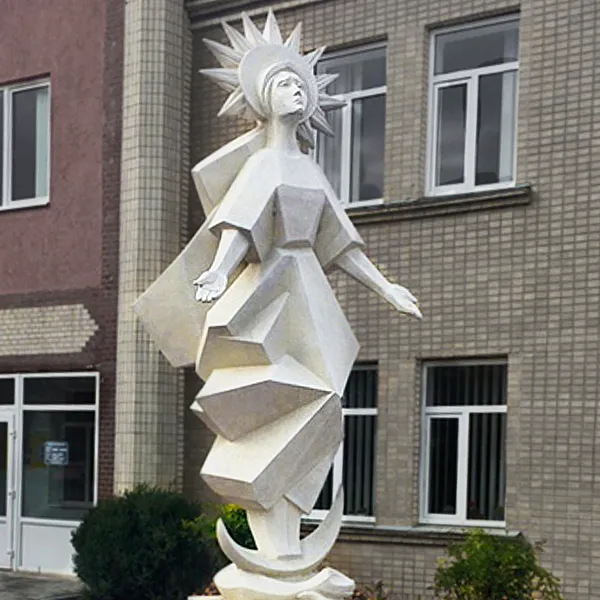 Obraz APOKALIPTYCZNA MADONNA autorstwa Roman Kykta, rozmiar: 3560/1200/800 мм, wykonany z Materiały kompozytowe, medium Rzeźba Pomniki, z miasto Krasyliv, obwód Chmielnicki.